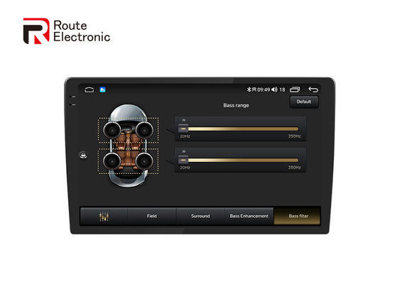 Universal Car Stereo 10.36inch Android 12 Car Navigation With 2k Black Screen 4G DSP