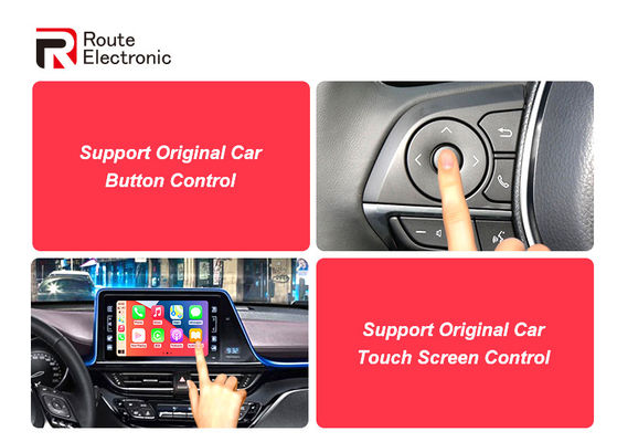Plug And Play Wireless Carplay Adapter Linux System For Toyota