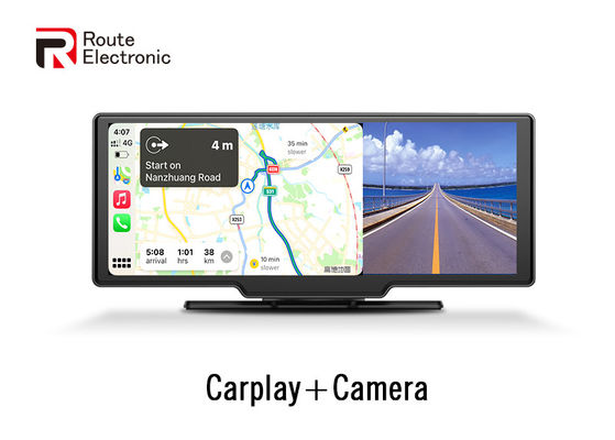 Dual Camera Car Dash Cam DVR 10.26 Inch Screen With Wireless Carplay