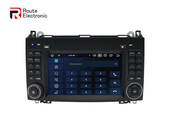 Physical Buttons Double Din Car Stereo , Android 12 Car Radio For Benz B200