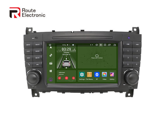 Benz W203 OEM Android Car Audio 2 DIN With LCD 7&quot; 1024×600 Screen