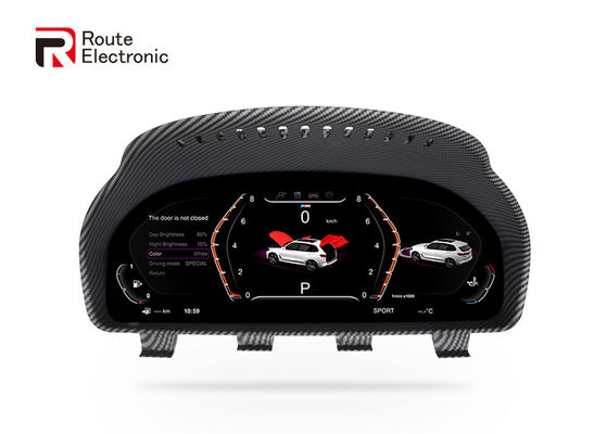 12. 3 Inch Car Digital Dash Cluster 1GB RAM 4GB ROM Support Multi Language