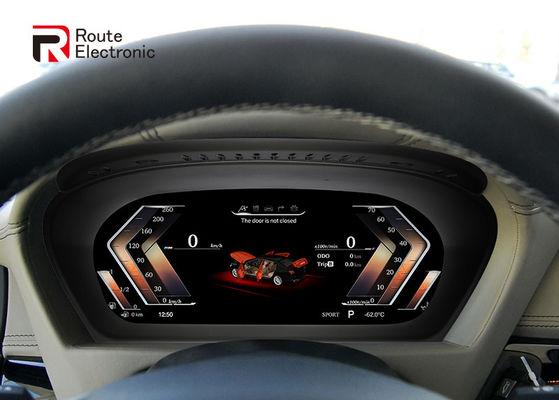 BMW X5 E70 Car Digital Instrument Cluster Multi Language With 1920×720 IPS Screen