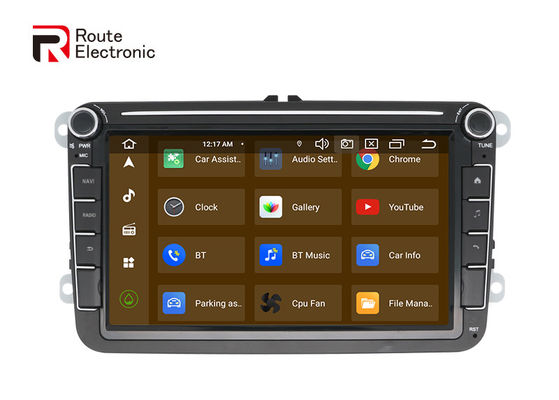 Multimedia OEM Car Radio 8 Inch With Physical Buttons GPS Navigation System