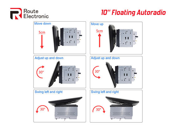 Android 12 Rotating Car Stereo Multimedia With 360 Panoroma Camera