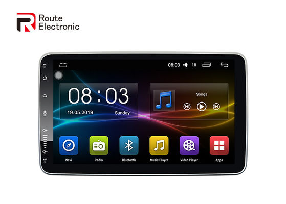 Rotatable Universal Car Stereo 10.1 Inch 2 Din Adjustable With Wireless CarPlay