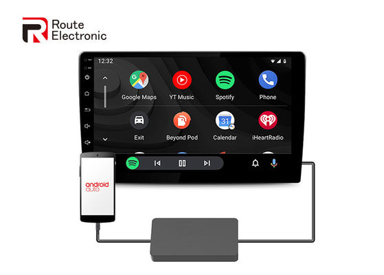 Plug And Play Automotive Electronic Accessories , Plastic Car Play Dongle White Black