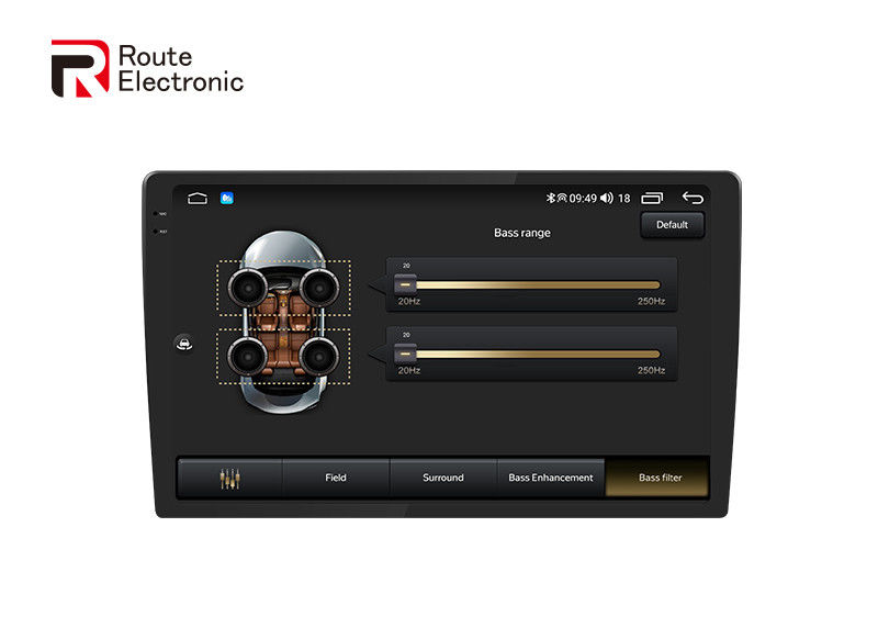 Universal Car Stereo 9.5inch Android 8core 8+128G Car Radio With Wifi Bluetooth 4G DSP Wireless Carplay